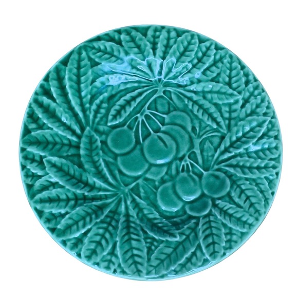 Bordallo Pinheiro 7.5” Salad Green Plate Made in Portugal - Picture 1 of 6